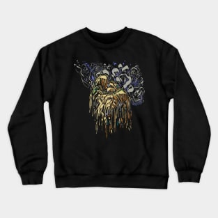 Abstract greek landscape Crewneck Sweatshirt